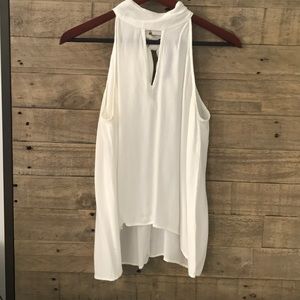 Cream halter top from ZARA in Large